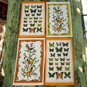 Vintage Kitchen Towels Set of 4